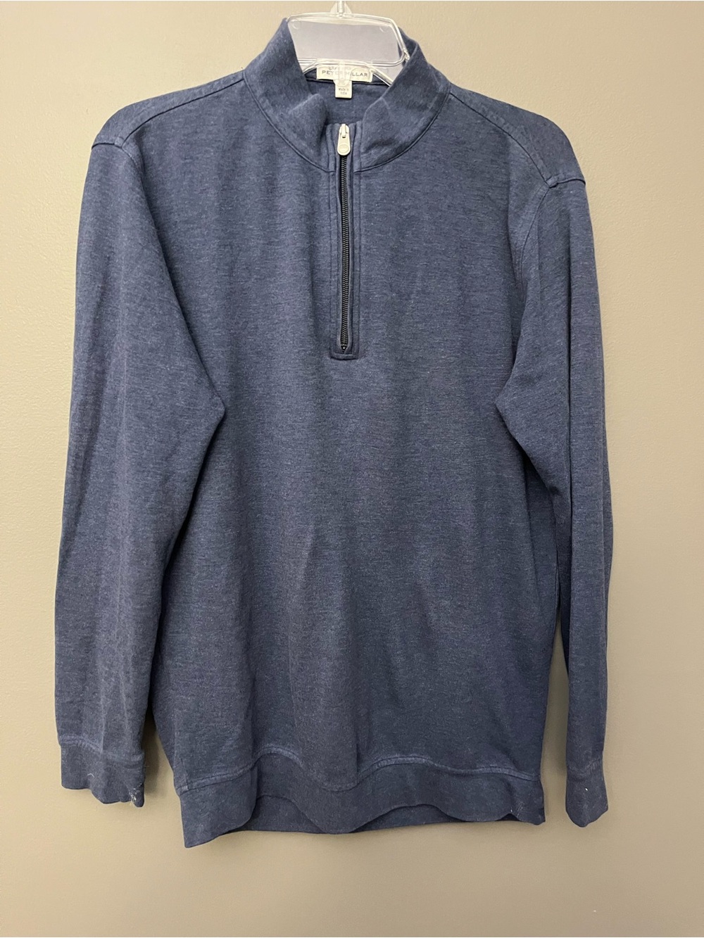 Peter Millar Men's Half-Zip Pullover Sweater - Blue - Size S